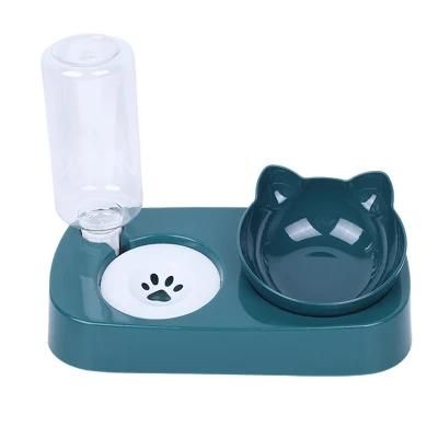in Stock Cat Food and Water Non-Slip Pet Bowl Plastic Pet Bowls