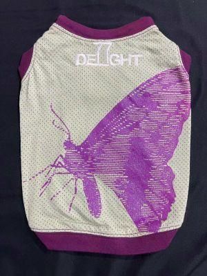 Butterfly Printed Pet Clothes Dog Clothing