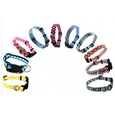 Personalized Polyester Sublimation Dog Collar with Metal Buckle