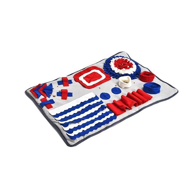 Petstar Interactive Dog Toy Iq Training Blanket Slow Feeding Snuffle Mat