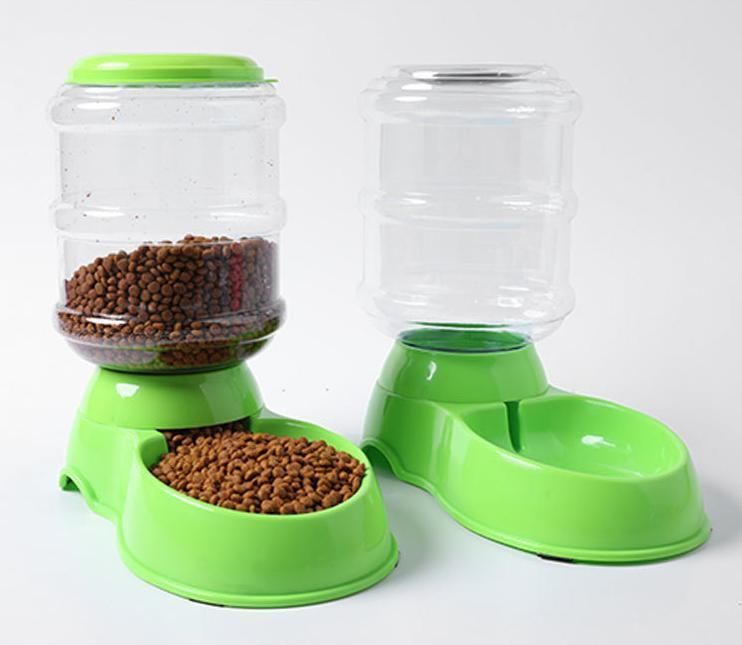 Dog Products, Uniquefit Pets Cats Dogs Automatic Food Feeder 3.8 L for Cats and Dogs