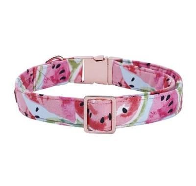 2022 New Released Luxury Designed Metal Hardwear Custom Logo Adjustable Pet Collar