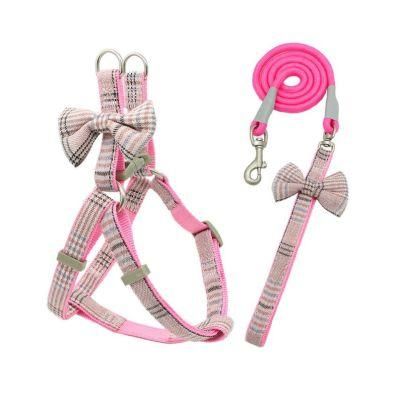Step-in Harness Matching Dog Leash Hemp Custom Dog Harness
