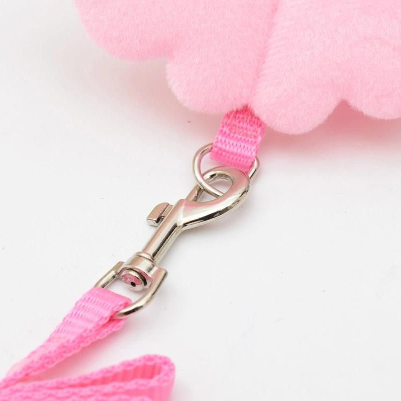 Secure Angel Wings Design Small Dog Puppy Teddy Lead Leash Rope Belt Nylon Guide Harness Small Dog Adjustable Harness