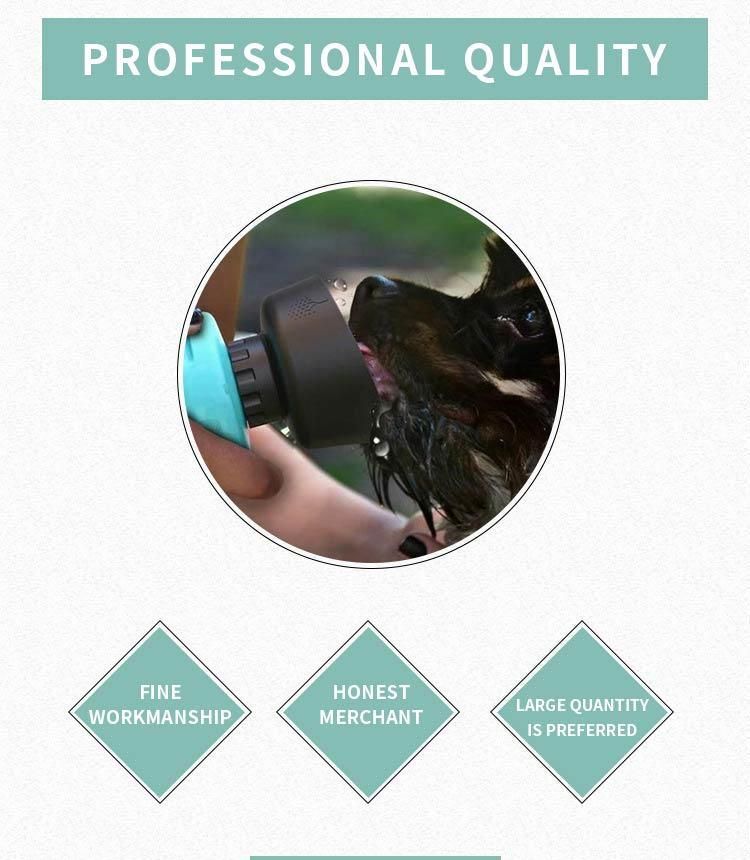 Amazon Top Seller Customized Logo Stocked Pet Dog Water Bottle