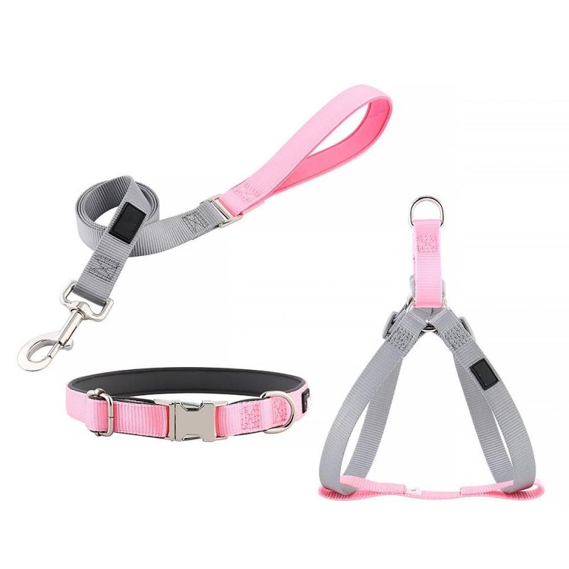 Fully Adjustable Step in Mix Colors Nylon Designers Dog Harness and Vest