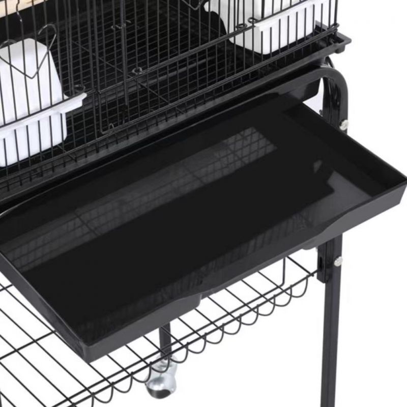 in Stock Black White Pet House Pet Product Wholesale Pet Bird Cages