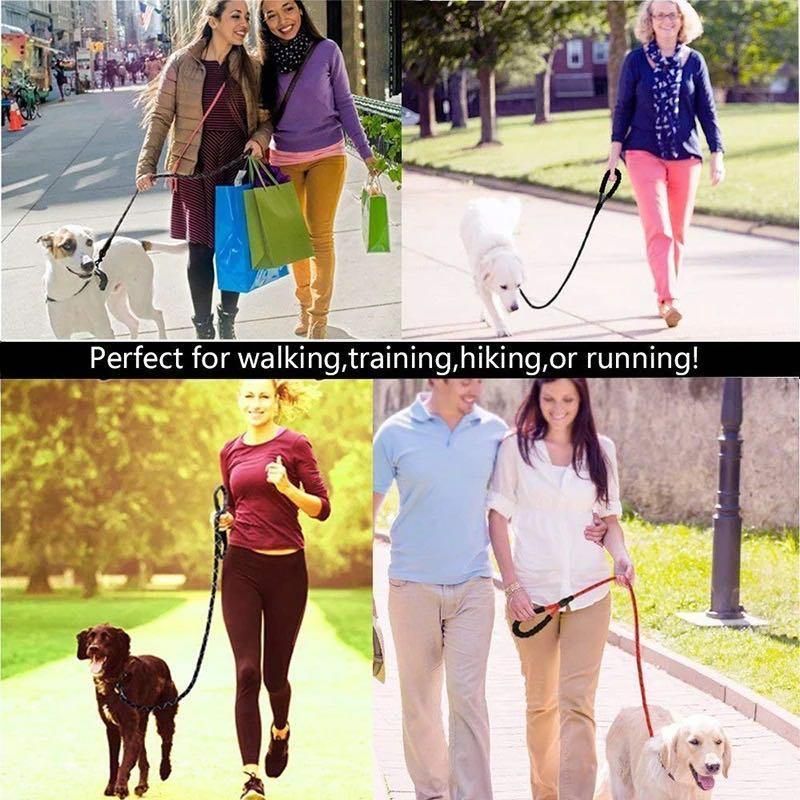 Strong Dog Leash Reflective Comfortable Durable Dog Lead Rope for Dog Walking Leash