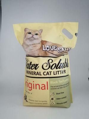 New Pet Product Flushable Soluble Mineral Cat Litter