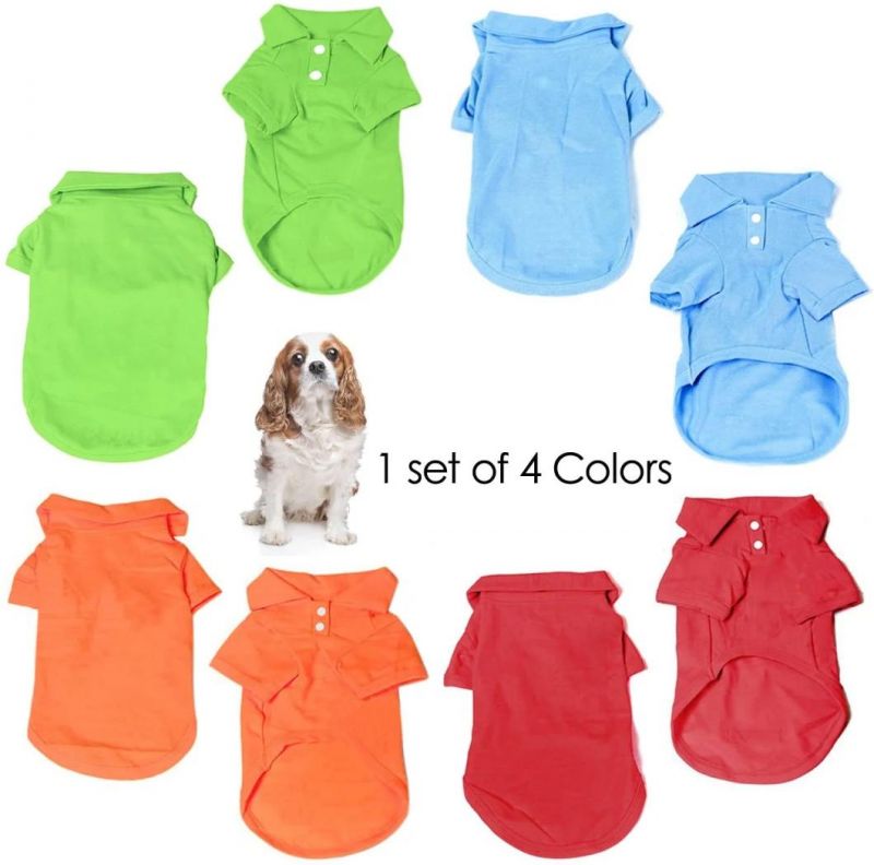 Wholesale Pet Clothes Dogs Summer Pet Clothes Cute Sunflower Vest Puppy Cat T Shirts