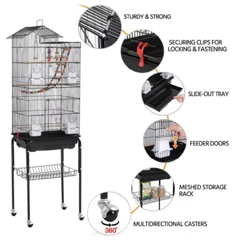 Eco Friendly Wholesale Bird Cage Pet Products Bird Breeding Cages