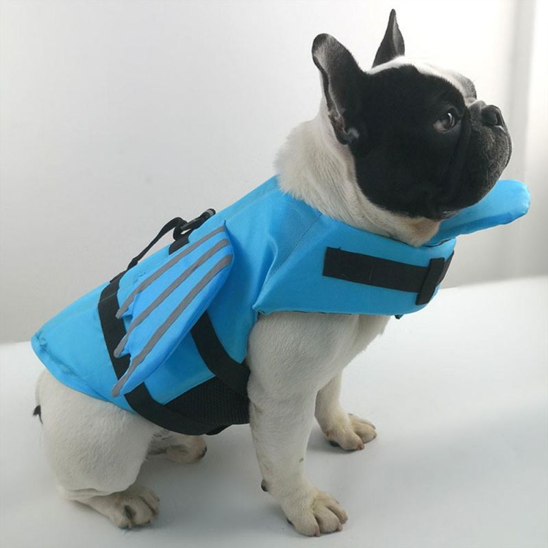 Dog Life Jacket Pet Safety Life Vest Adjustable Dog Swimsuit Reflective Preserver with Rescue Handle Summer Dog Swimming Clothes Harness