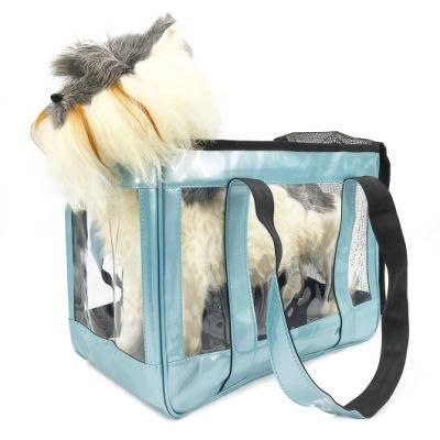 Foldable Waterproof PVC Portable Bag Carrier Cat Dog Outdoor Pet Accessories