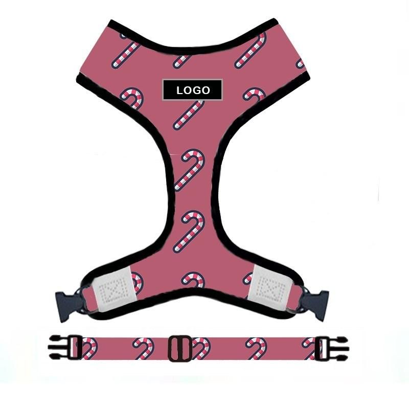 Hot Sell Customized Pattern Dog Harness Cute Mesh Comfortable Vest