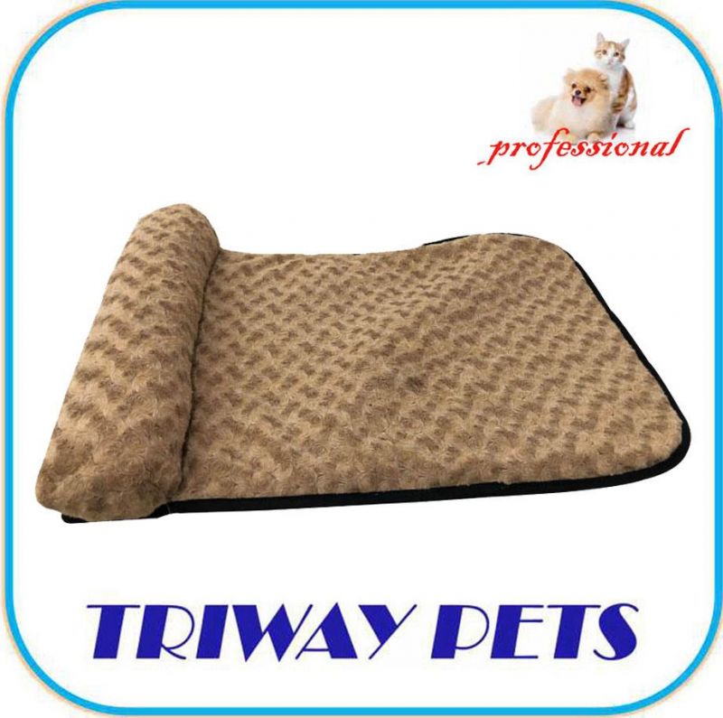 Latest Design Cationic Circle Fur Dog Pet Pillow