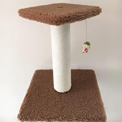 Four Seasons Sisal Tube Tree Post Cat Climbing Frame Cat Tree Scratcher
