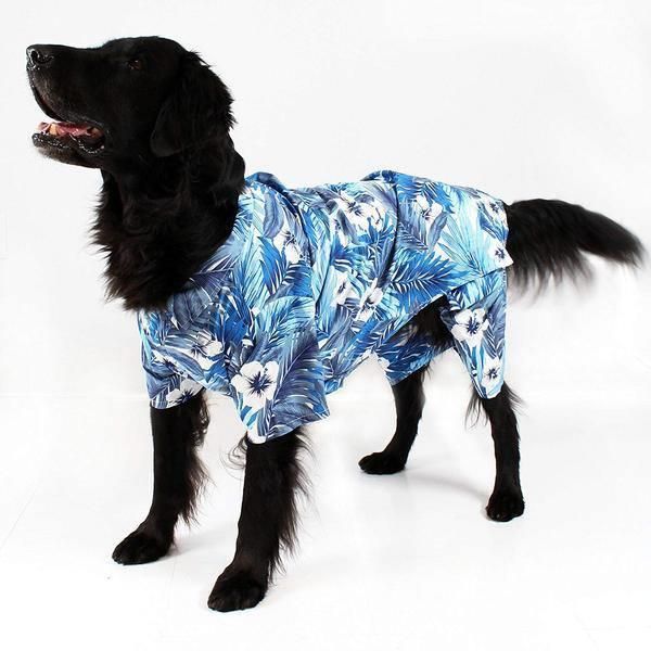 Spring Summer New Pet Shirt Hawaii Beach Cool Breathable Pet Cat Dog Clothes T-Shirt