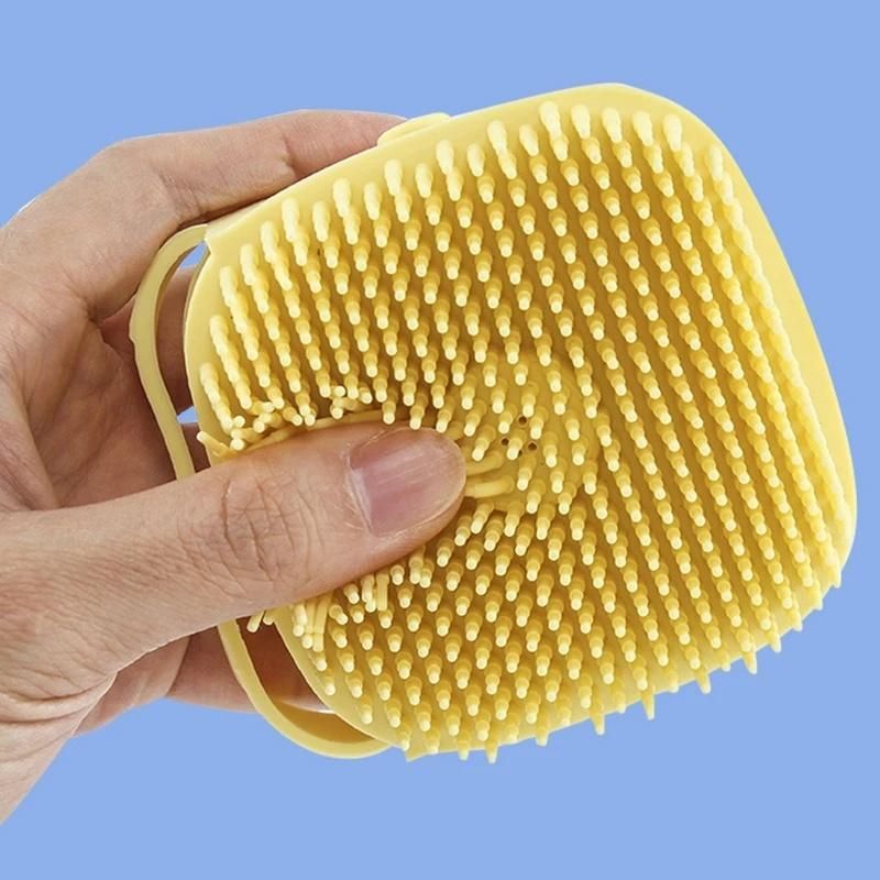 Pet Shampoo Massager Products Bathroom Grooming Shower Brush Dog Accessories