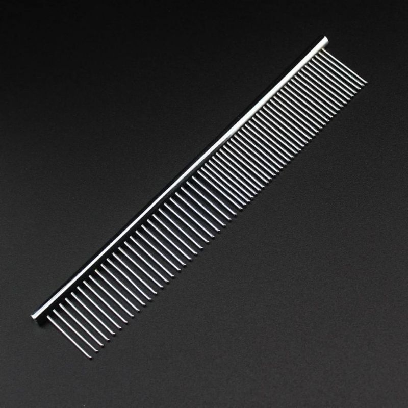 Self-Cleaning Hairbrush Flea Comb Hair Removal Pets Metal Comb
