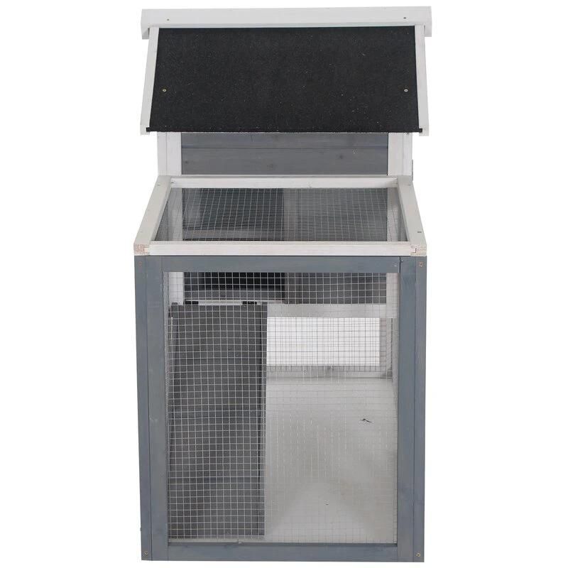 Aayush Wooden Hutch with Ramp Rabbit Small Animal Hutch