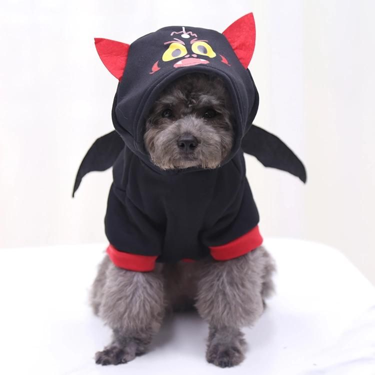 New Bats Wing Halloween Christmas Day Costume Funny Transformed Into Dog Clothes