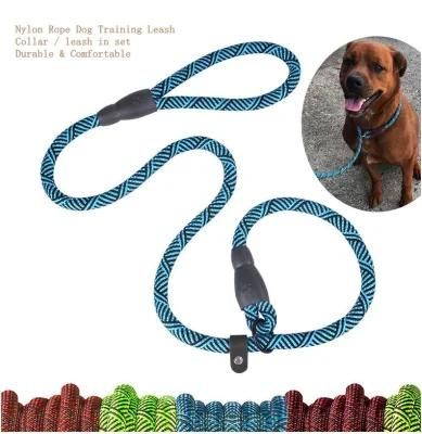 Dog Leash Anti-Choking with Upgraded Durable Rope Nylon Rope