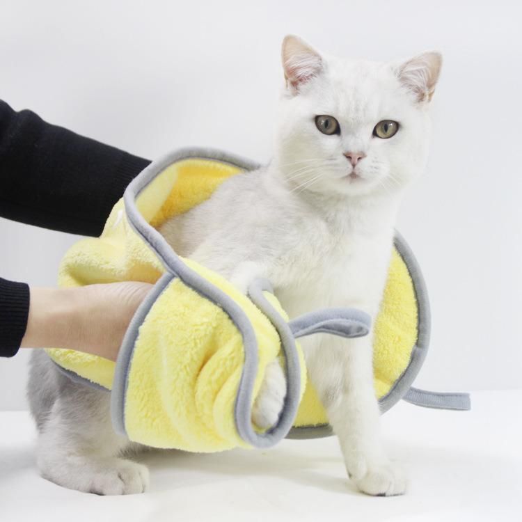 Pet Drying Robes Moisture Absorbing Towels Pet Bathrobe Pet Product