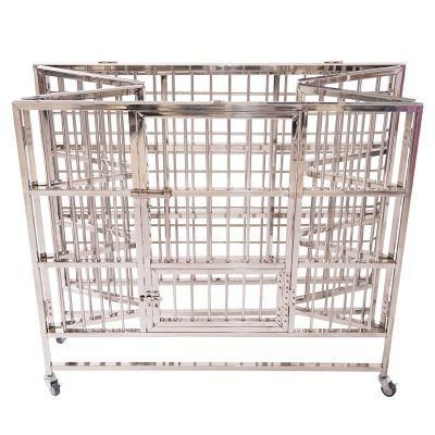 Pet Cages Carriers Houses Large Kennel Vet Hospital Equipment Foldable Cage for Small Animals