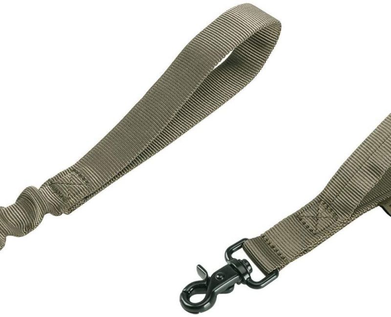 Bungee Dog Leash Heavy Duty Dog Leash Military Working Strong Dog Leash