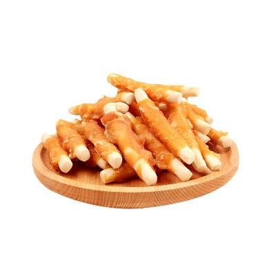 Wholesale Pet Dog Chicken Flavored Bone Winding Snack Chewy