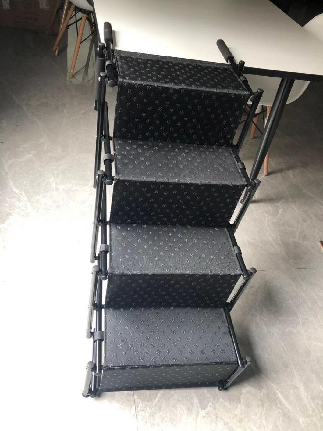 High Quality Durable Adjustable Portable Folding Dog Ramp Dog Stairs Pet Steps Pet Ramp Pet Stairs Dog Ladder