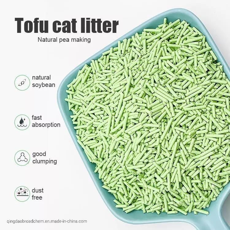 Environmental Protection Eco Cat Pet Sand Litter Broken Tofu Cat Litter Activated Charcoal Tofu Cat Litter