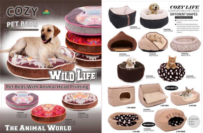 Hot Selling Cheap Different Shapes Cozy Life Comfortable Pet Beds