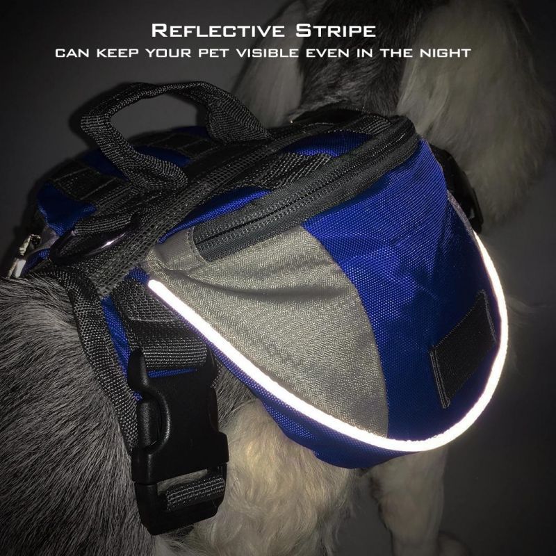 Adjustable Outdoor Reflective Dog Backpack Dog Products