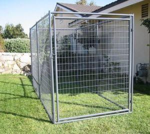 Dog Kennel or Dog House Stackable Folded Galvanized Steel Welded Storage Cage
