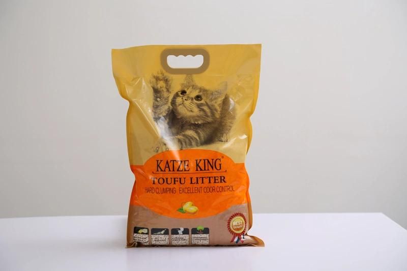 Tofu Cat Litter--Clumping and Easy Clean (HA-MS-DF01)