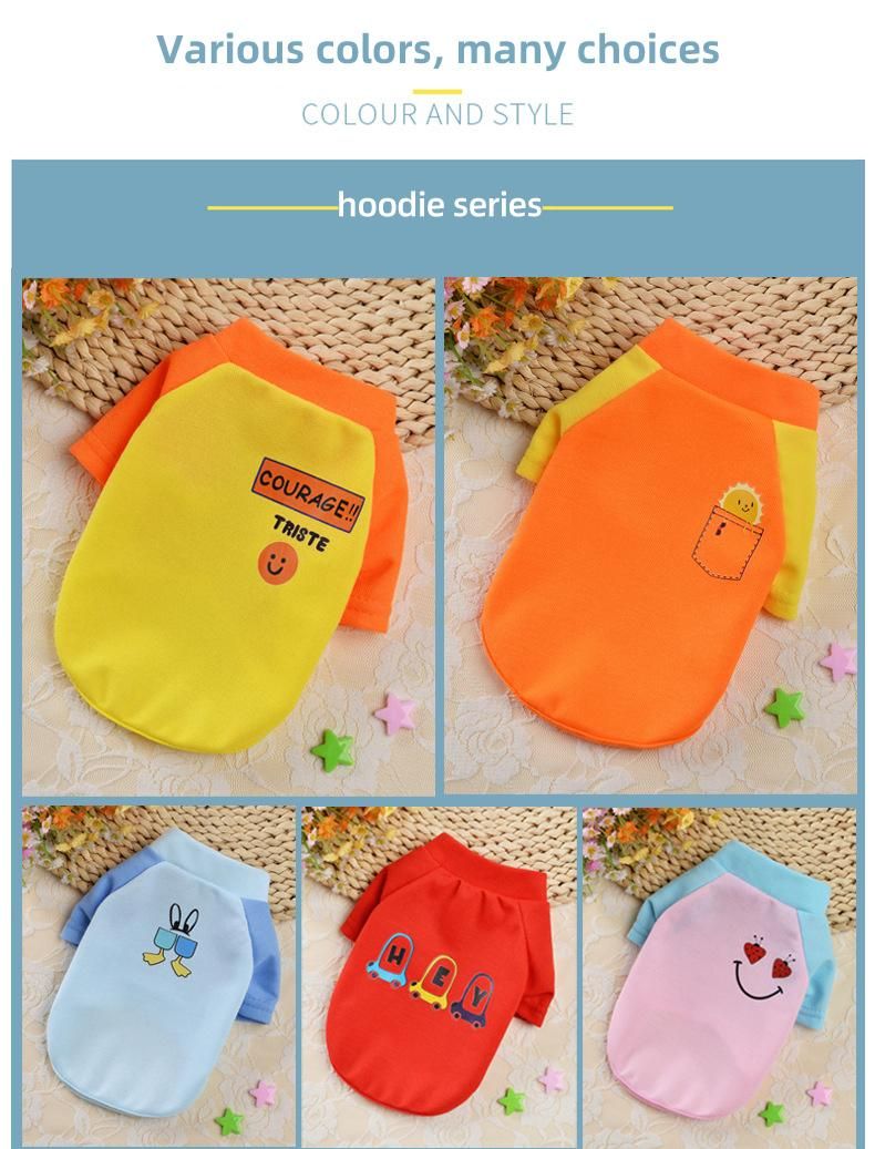 Fashion Designer Dog Pet Shirt Cooling Harness Vest French Bulldog T Shirt Designer Designer Clothes