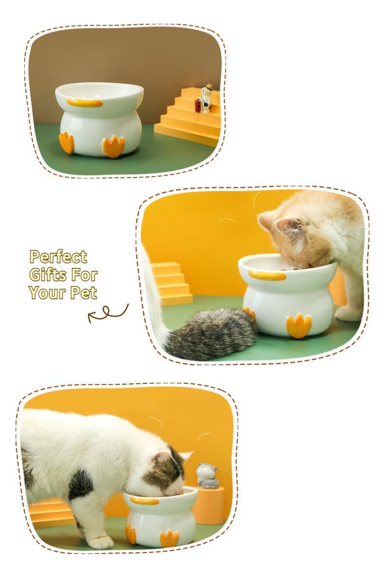 Pet Bowls Premium Ceramic Food Bowl for Cat and Dogs