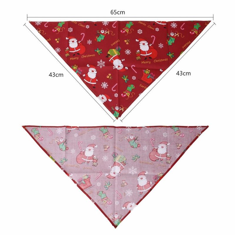 Christmas Theme Dog Bandana Pet Bandana Pet Apparel