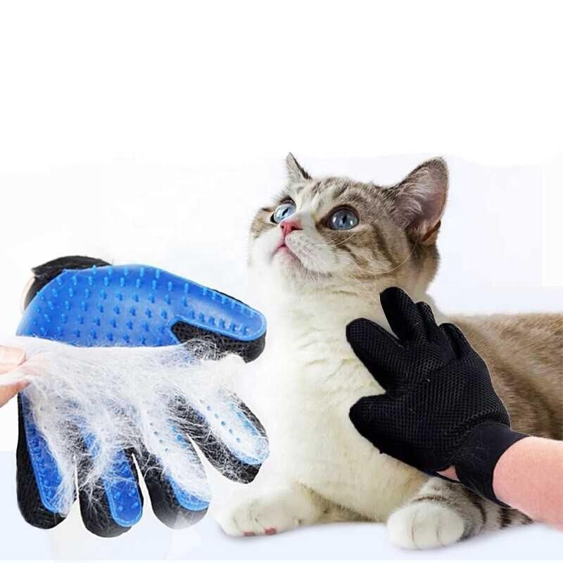 Cat Pet Hand Brush Pet Hair Remover Silicone Dog Pet Grooming Washing Glove
