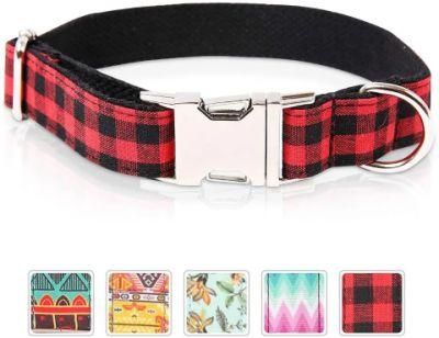 Strong and Soft Dog Collars Heavy Duty Polyester Pet Collar
