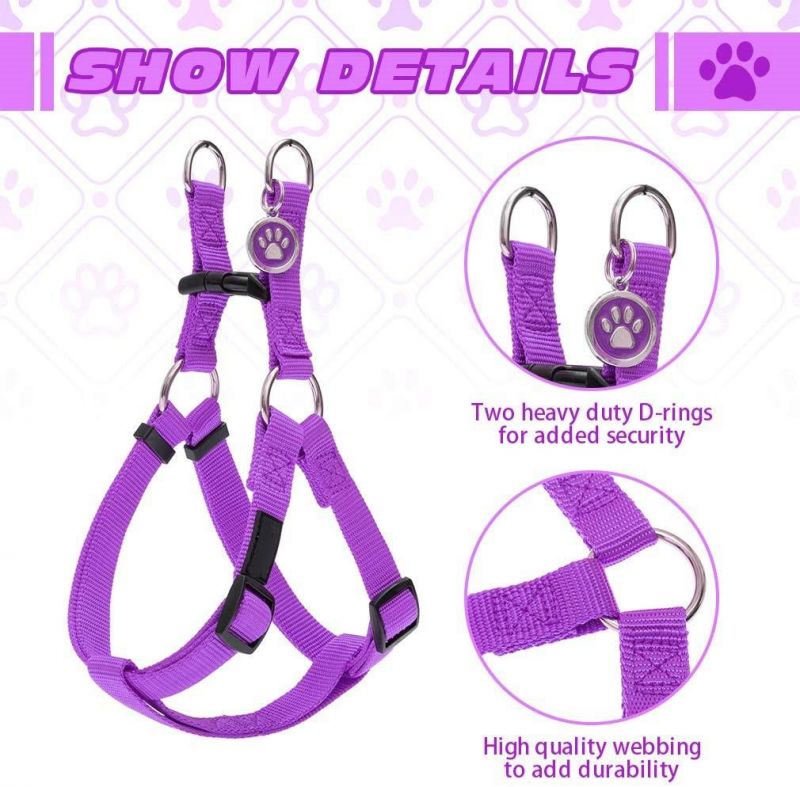 Basic Nylon Step in Puppy Vest with Multiple Colors