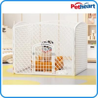 Foldable Pet Cage/Plastic Puppy Cage/Portable Pet Dog Fence