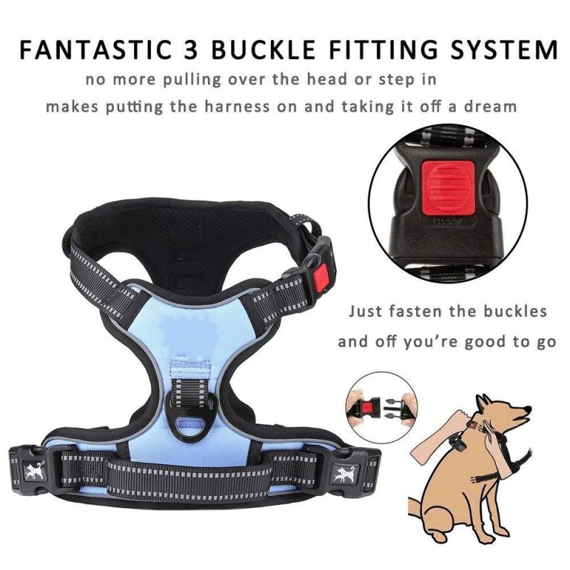 100% Satisfied Harness for Dogs Suitable for Outdoor Sports Run Freely with Cosy Fitting System