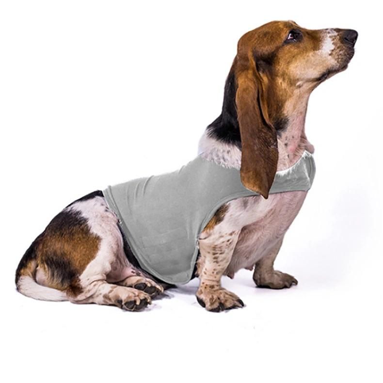 Pet Coat Anti Anxiety Dog Puppy Vest Jacket Shirt Stress Relief Calming Wrap Soft Comfortable Clothes Clothing Soothing