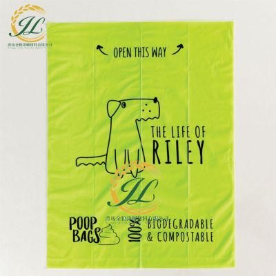 Biodegradable Wholesale Certificate Pet Poop Plastic Pack Dog Waste Bag Cat Poop Bag Portable Pet Garbage Bags