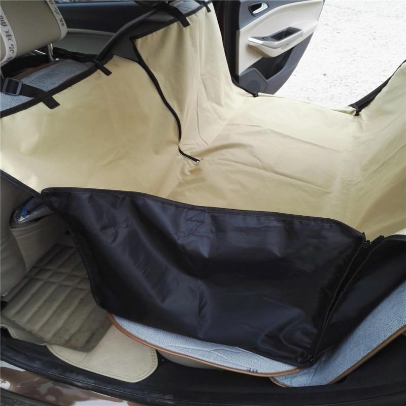 Luxury 600d Oxford Inner Ppcotton Back Anti-Slip Pad Dog Seat Car Cover Water Repellent Easy Clearn Seat Protection Dog Blanket Universal Pet Cover