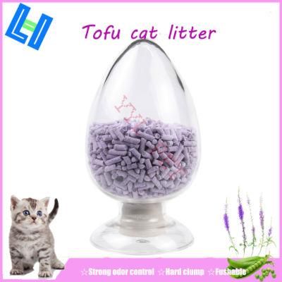 Lavender Scent Tofu Cat Litter with Easy Clump