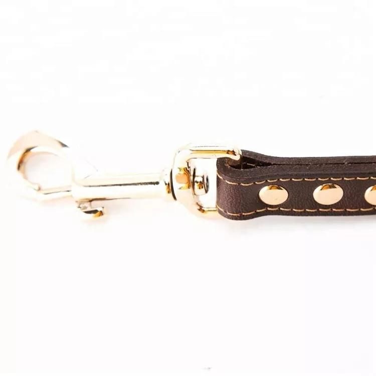 Hot-Selling Leather Material Dog Leash for out Training