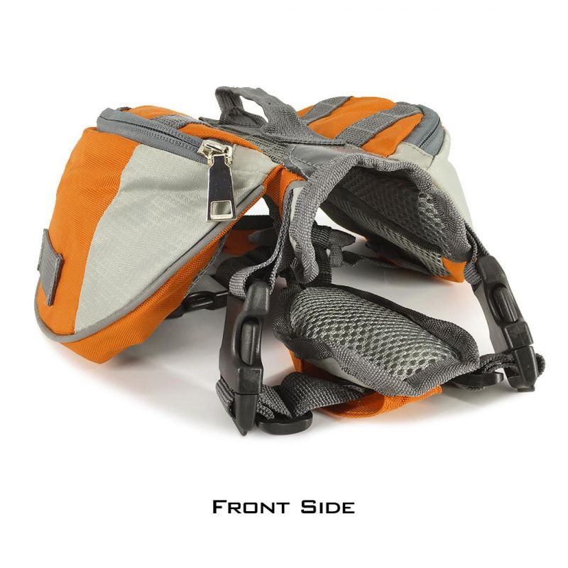 Wholesale Training Travel Hiking Reflective Easy on off Pet Saddle Bag